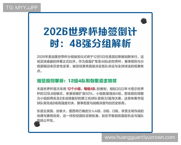 2026世界杯48队12个小组赛制怎么安排及32强晋级规则